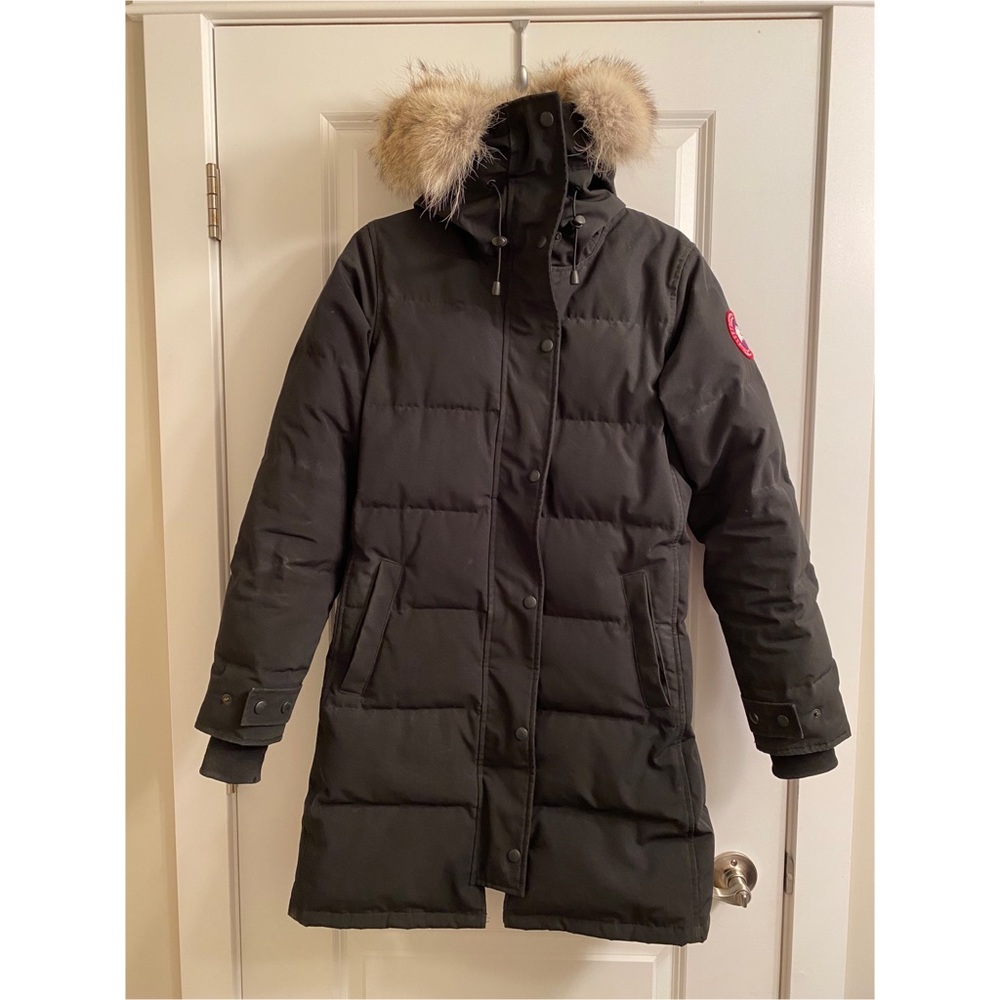 *SOLD* Authentic Canada Goose Shelburne parka EUC - Picture 8 of 9